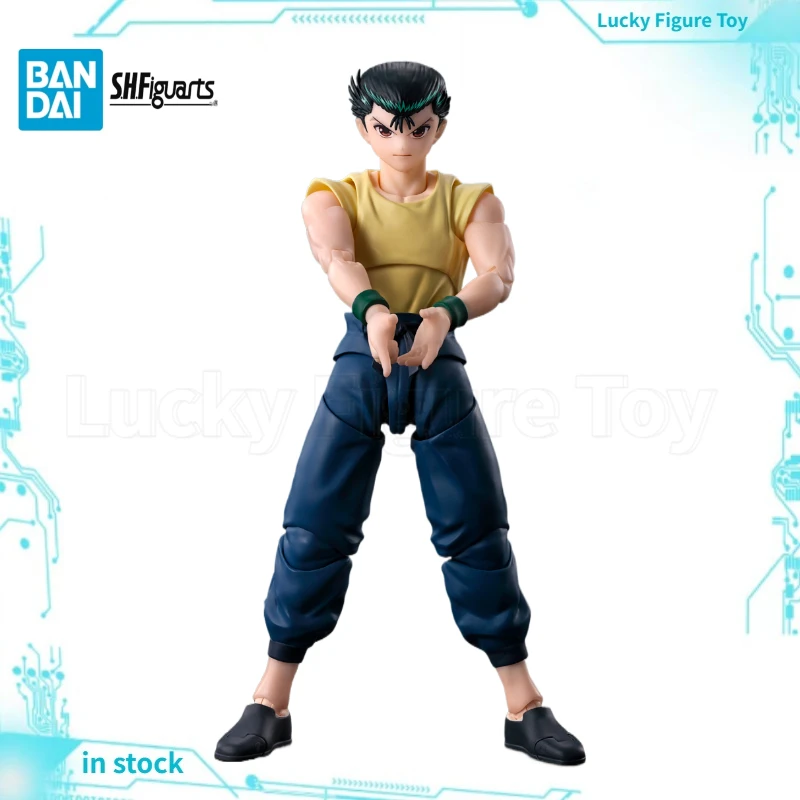 

【Original】BANDAI SHF YuYu Hakusho Urameshi Yusuke Action Figures Model Toys