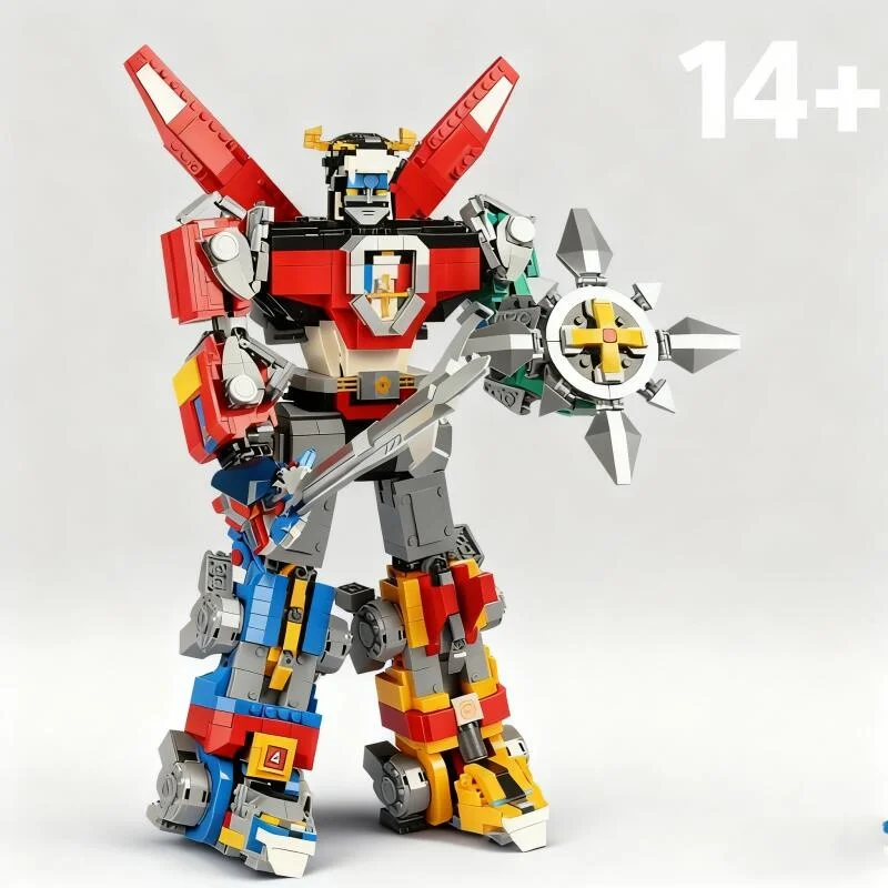

Игрушки для детей Fit 21311 Voltron, деформируемая модель 5 в 1, конструктор из кирпичиков «Защитник Вселенной», строительные блоки для детей, подарки на вечеринку