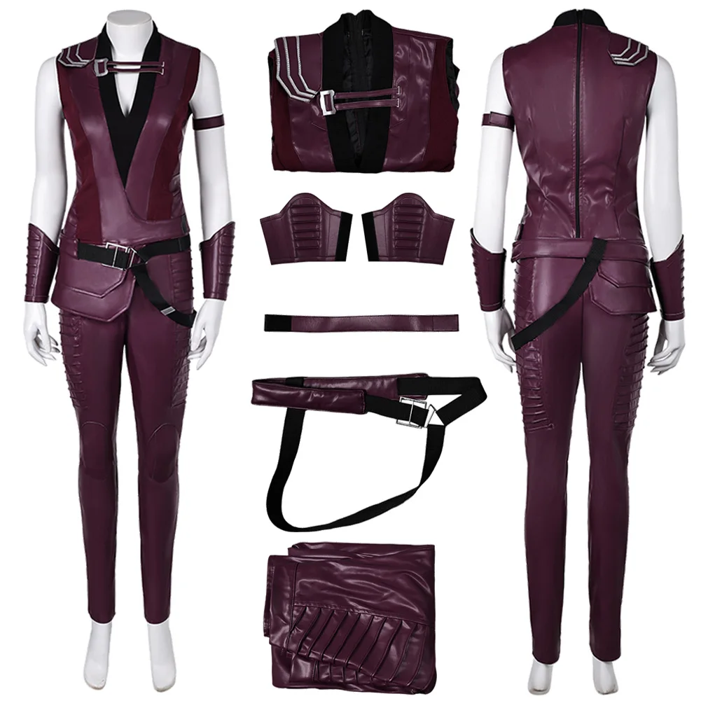 Elektra Natchios Cospaly Costume Movie Dead Cos Pool Roleplay Jacket Pants Set Hallowmas Party Uniform Carnival Role Play Suits