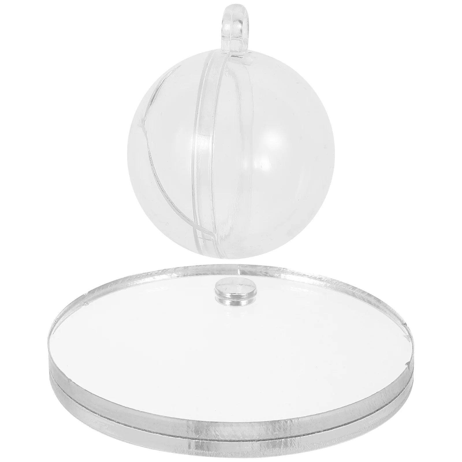 

Tank Acrylic Betta Training Mirror Small Fish Tanks Decorative The Circle Plastic