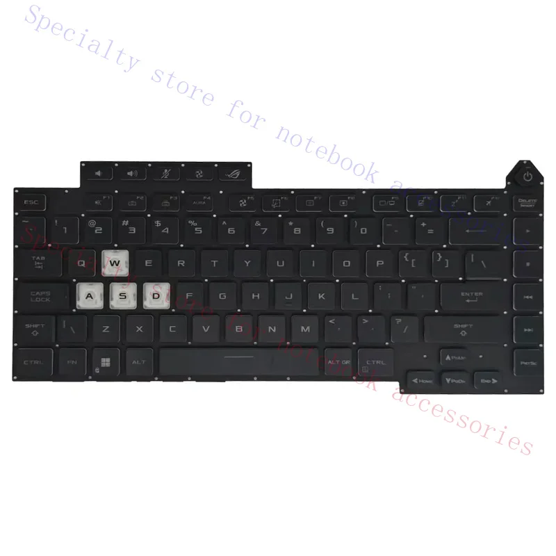 New US Backlit Keyboard for ASUS Rog Strix G15 G513 G513i G513ic G513im G513ie G513q G513qr G513qe G513r
