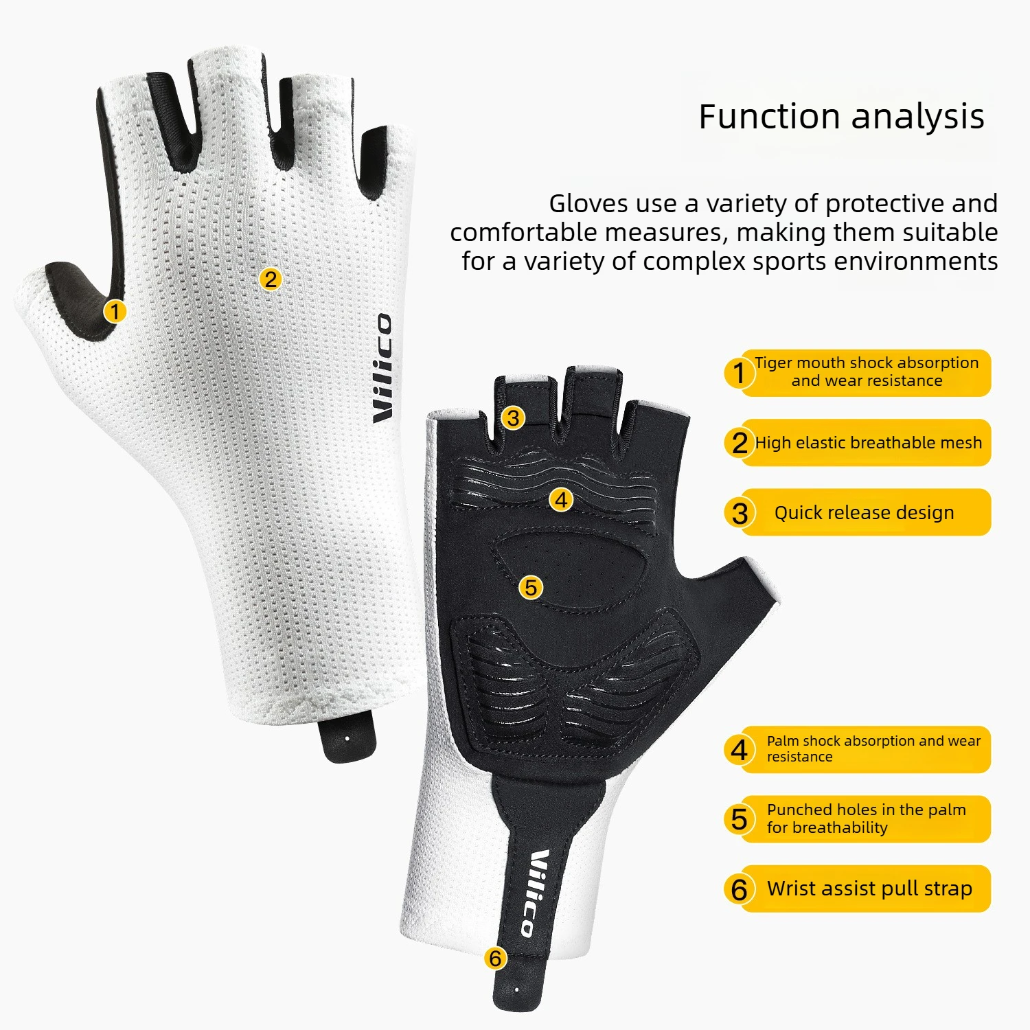 

Новые велосипедные перчатки без пальцев, спортивные, амортизирующие, износостойкие, для фитнеса, рыбалки, с защитой от солнца, дышащие.