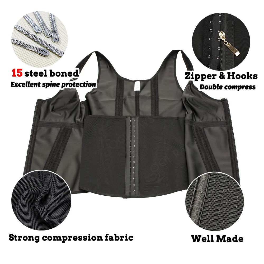 Slimming Corset Girdle Colombian Shaper Postpartum Belly Reduce Sheath Bustier Top Vest Modeling Strap Belt Woman Body Shapewear