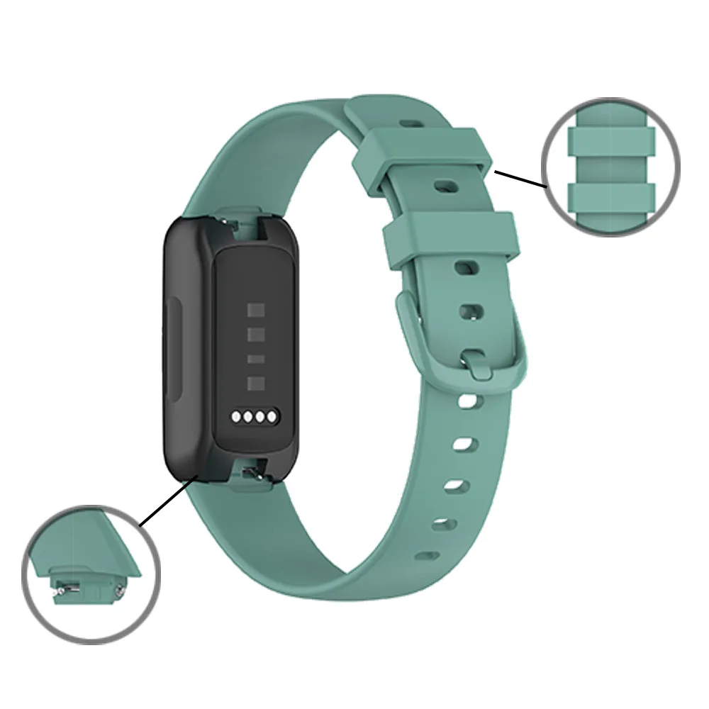 สำหรับ Fitbit Inspire3สายรัดข้อมือสายนาฬิกาข้อมืออุปกรณ์เสริมเปลี่ยนสายรัดข้อมือปรับขนาดได้ S L Correa
