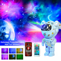 Star Projector Night Light 360 Adjustable Astronaut Nebula Galaxy Lighting for Children Christmas Birthday Gift