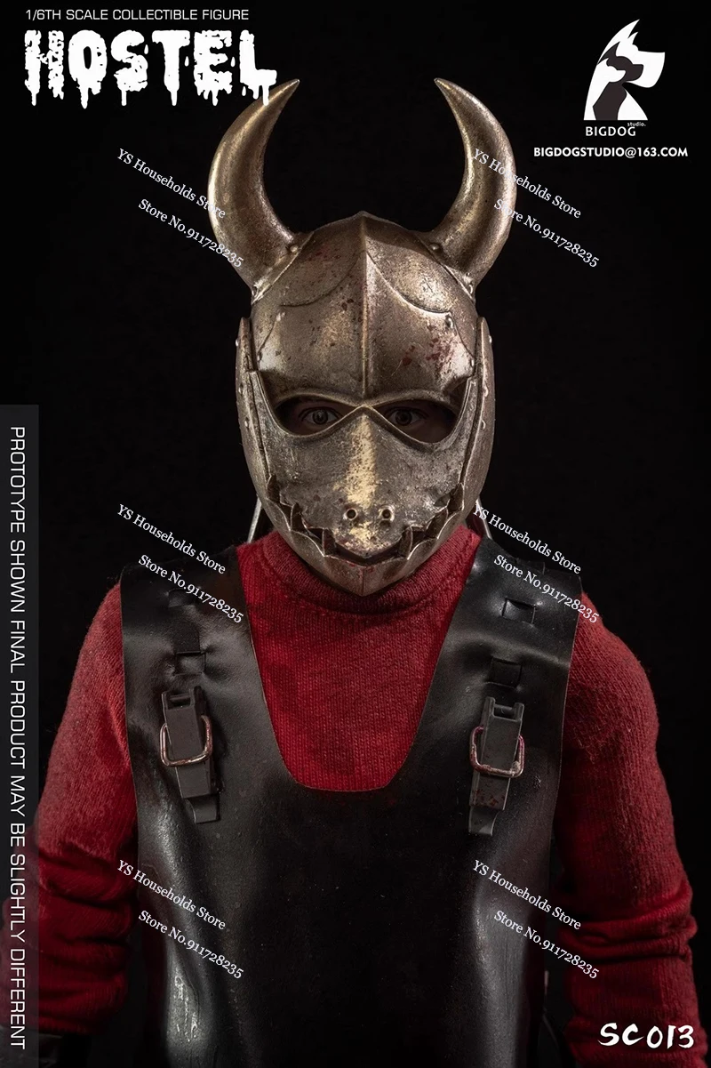 BIGDOG STUDIO SC013 1/6 Collectible Chainsaw Hostel Action Figure Bloeden Hand Voet Model Vervanging 12 "Man Soldaat Model