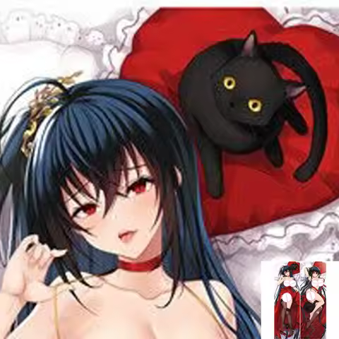 Dakimakura Anime Pillow Cover Temperament Girl Fairy Double Sided Print Life-size Halloween Christmas Decoration