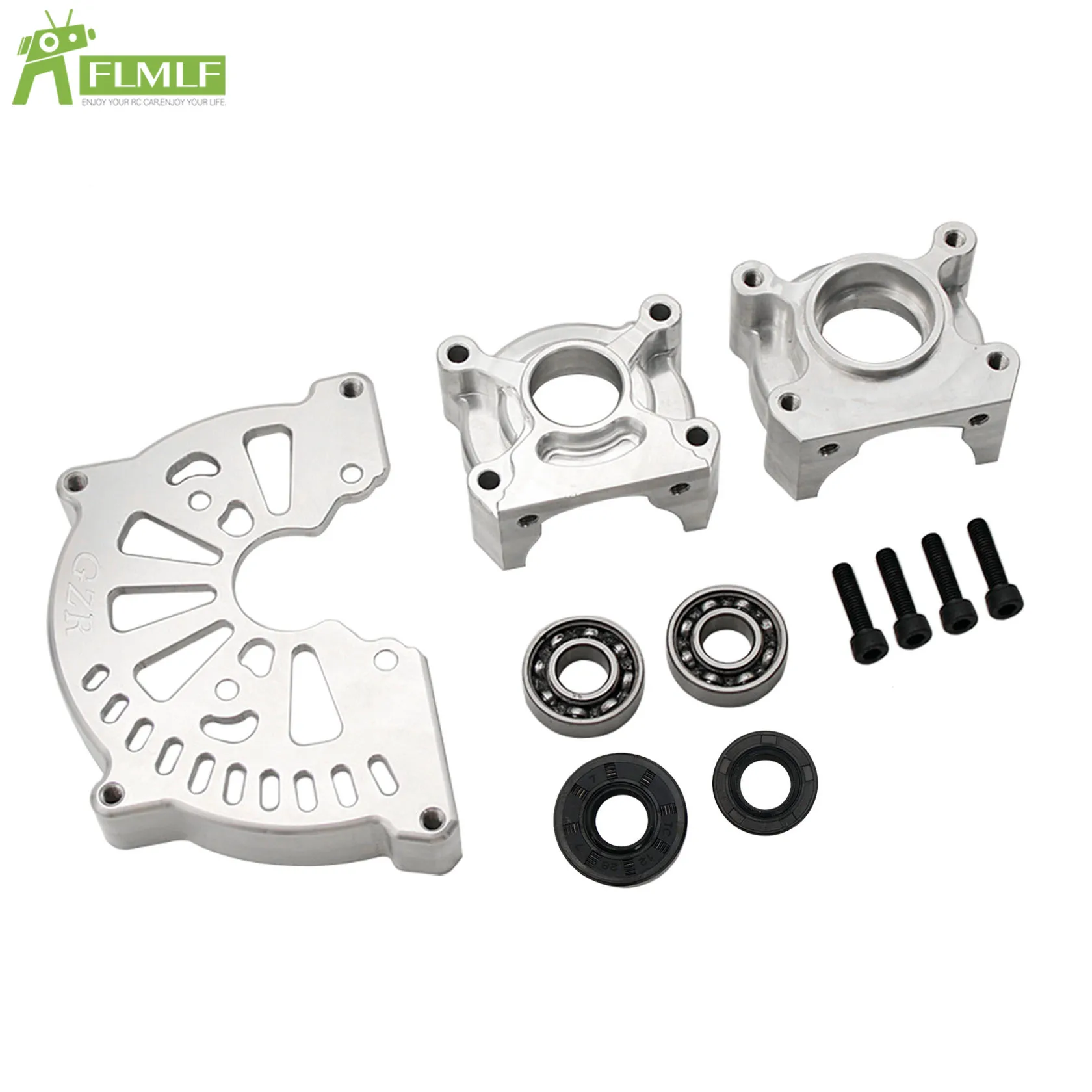 Alloy CNC Crankcase Contains Bearing+ Oil Seal of 26cc~30.5cc Engine for 1/5 HPI ROFUN ROVAN KM BAJA LT FG GoPed RedCat Rc Parts