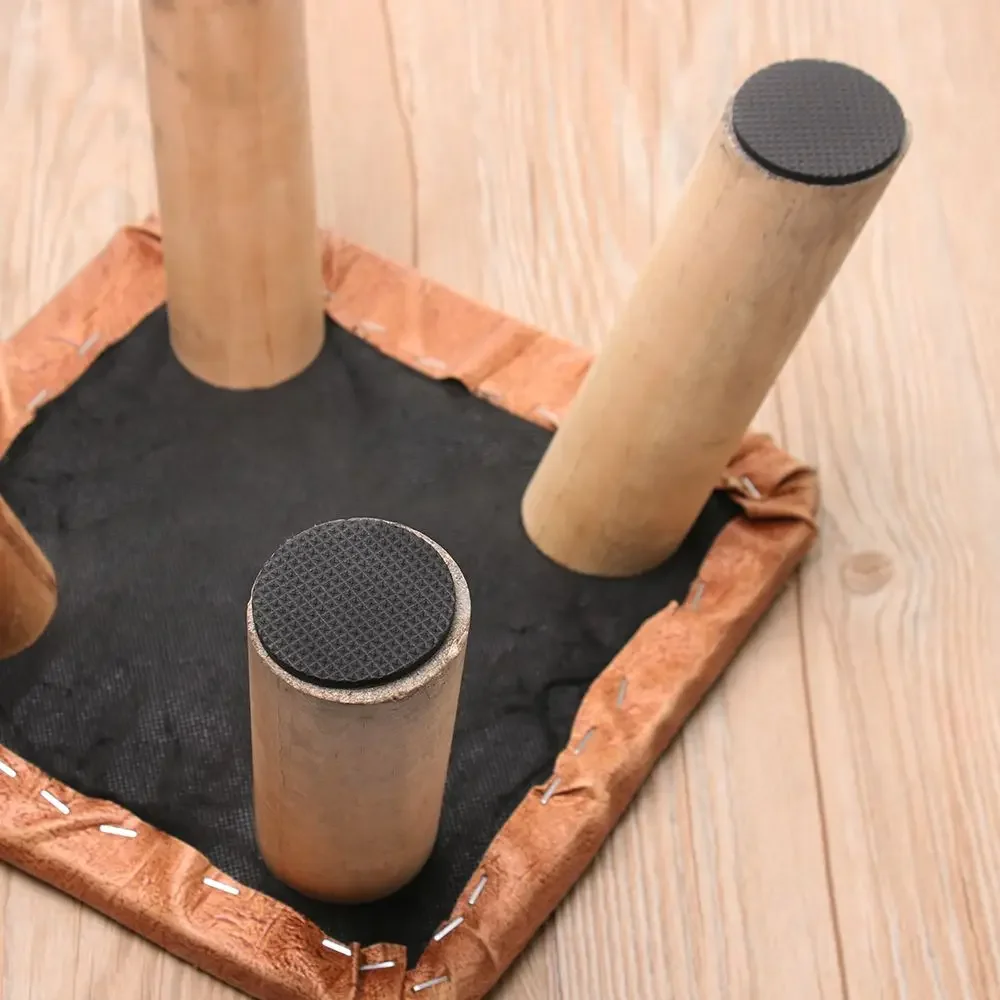 1/2/6/15/24PCS Soft Table Chair Fittings Self-adhesive Floor Protector Furniture Leg Pads Anti-slip Mat Anti Noisy