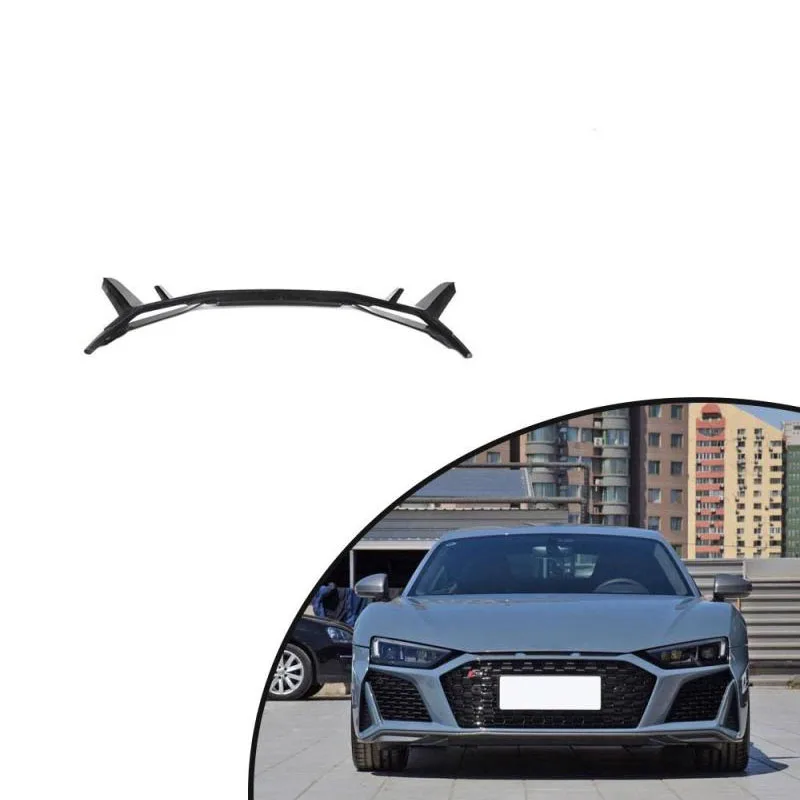 

For 2023UP Audi R8 V10 Coupe Carbon Fiber Front Bumper Lip Spoiler Splitters