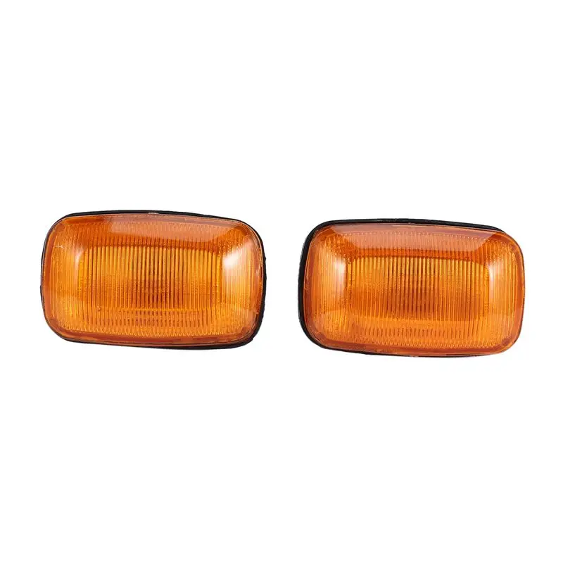 Compact 2Pcs Fender Turn Signal Side Marker Lamp Light For Toyota Land Cruiser 80 1990-1997 100 1998 - 2004 2005 2006 2007