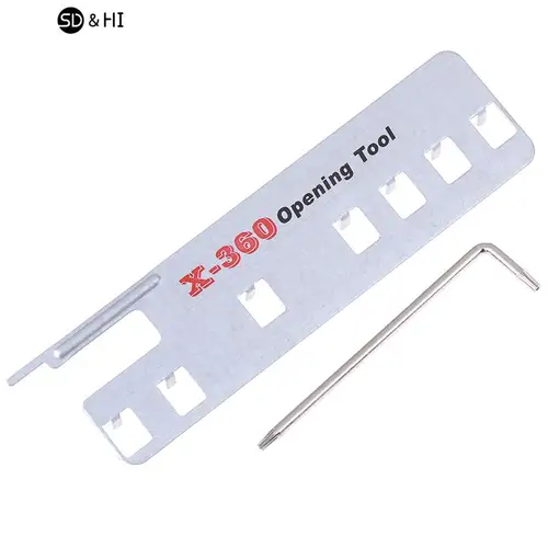 Imagen 2 del producto 1 Juego de herramientas de apertura de consola, Kit de tornillos de desmontaje para reparación de controlador para mantenimiento y reparaciones XBOX 360