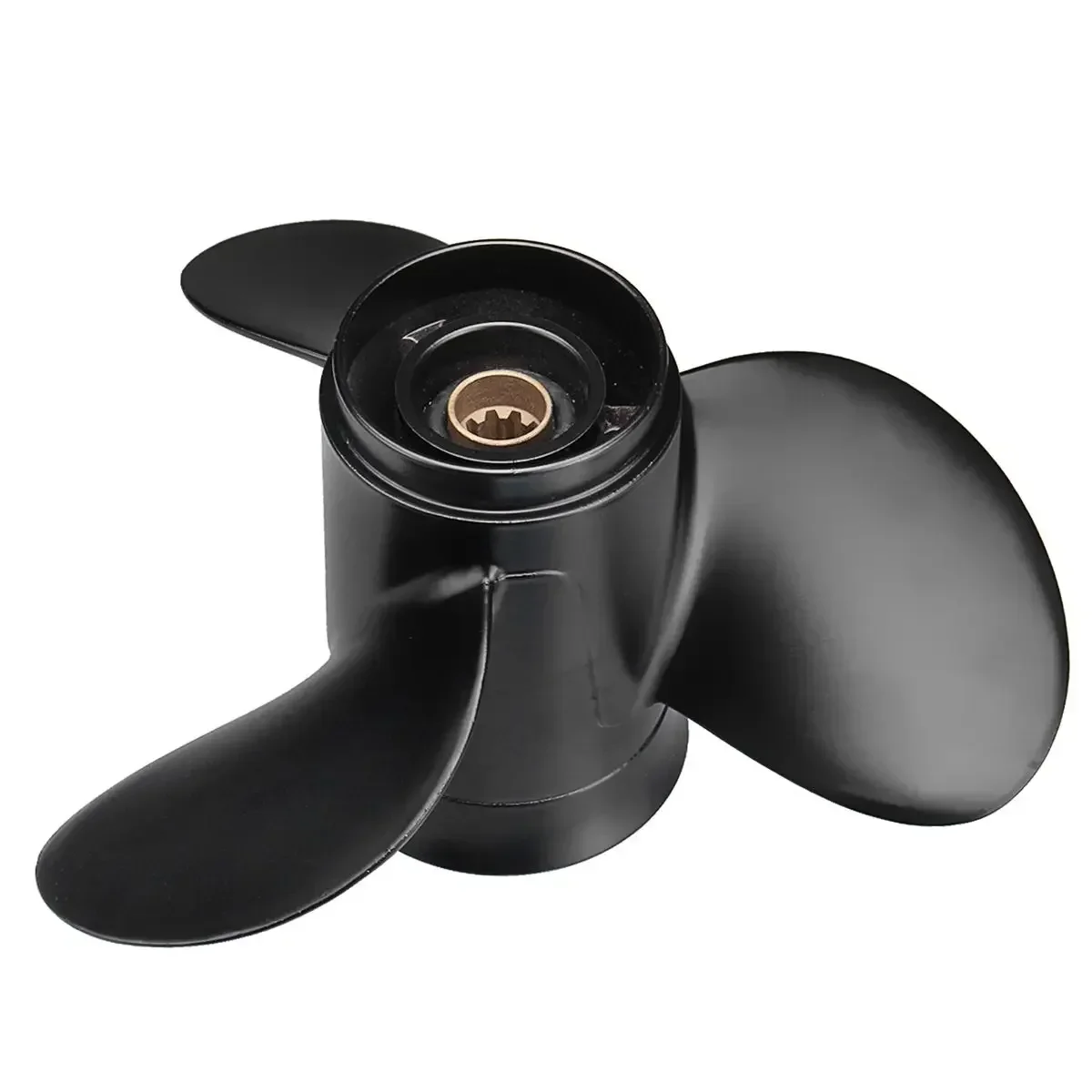 

For Mercury Engine 25-30HP 9.9 x 13 48-19640A40 Boat Outboard Propeller Aluminium Alloy Marine Propeller 10 Spline Tooth 3 Blade