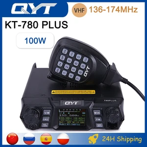 QYT KT-780 Plus Stasiun Bergerak VHF 136-174 MHz Basis Radio Mobil Pita Tunggal Radio Dua Arah Jarak Jauh Radio Truk Daya Super Tinggi 10 penjualan terbaik qyt kt 780 plus - №