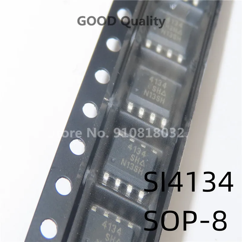 10PCS/LOT  SI4134 4134 SOP-8 LCD notebook chip In Stock