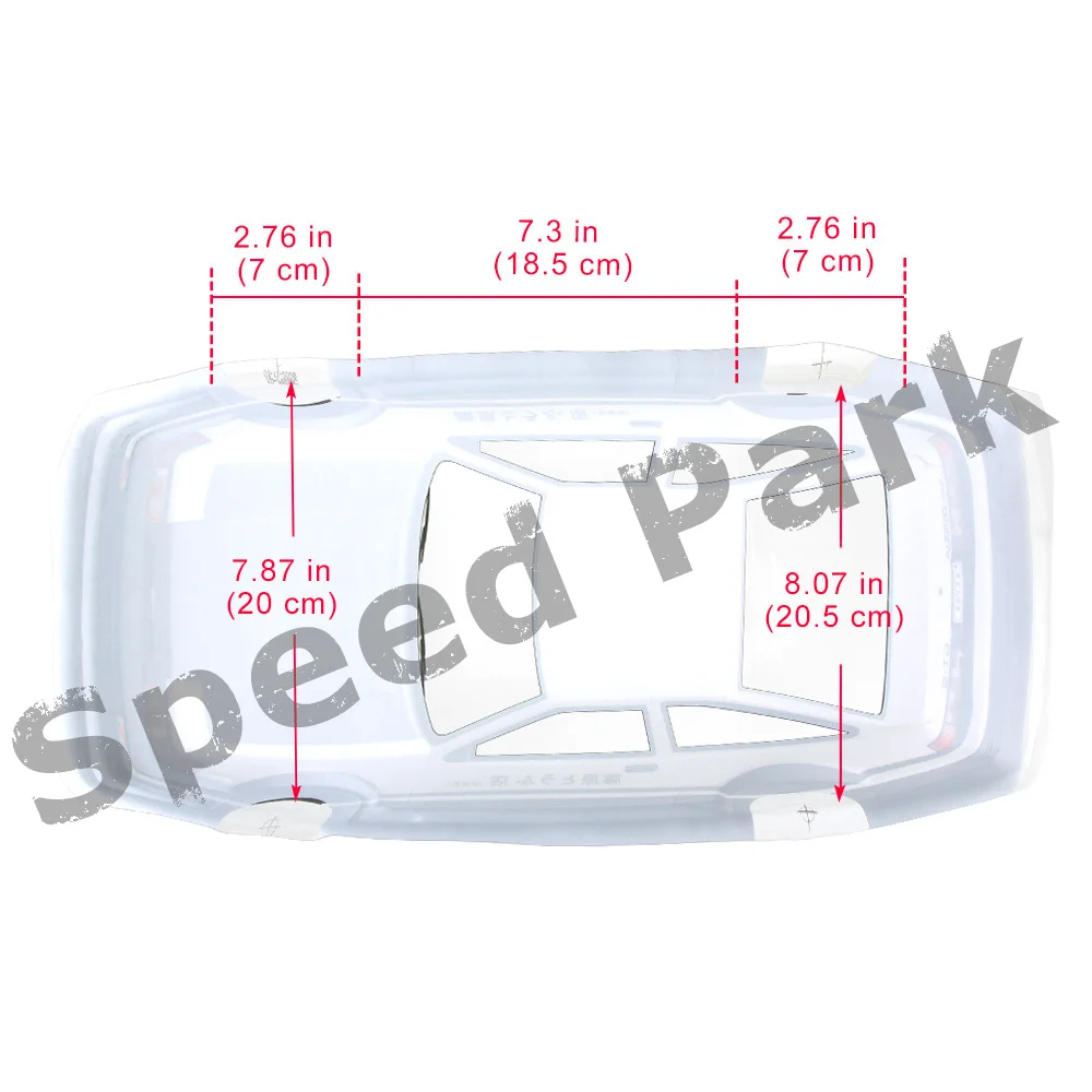 2 Stks/partij AE86 Gt Apex 1/10 1:10 Pvc Geschilderd Lichaam 190Mm Wielbasis Shell 1/10 Rc Hobby Racewagen Voor hsp Hpi Tamiya Yokomo Mst