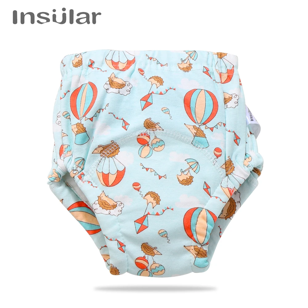 

Cotton Baby Training Pants Panties Baby Diapers Reusable Cloth Diaper Nappies Washable Infants Children Underwear Nappy Changing