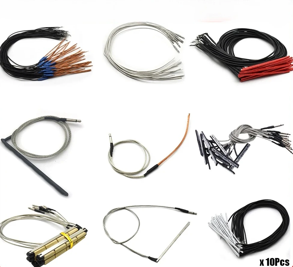 10pcs Soft Acoustic Guitar Preamp Bridge Saddle Piezo Under Pickup Rod Piezo for Guitar Ukulele Bass Violin Guitar Accessories