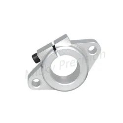 3D Printer Flanged Type Shaft Supports Slit Type Precision Cast Linear Rod Rail Linear Guide Shaft Linear Ooptica diameter3-60mm