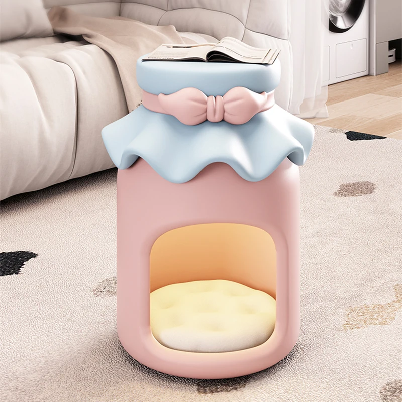 Kids Kawaii Luxury Organizers Nightstands Luxury Low Narrow Design Center Bedside Table Cute Aesthetic Table De Chevet Furniture