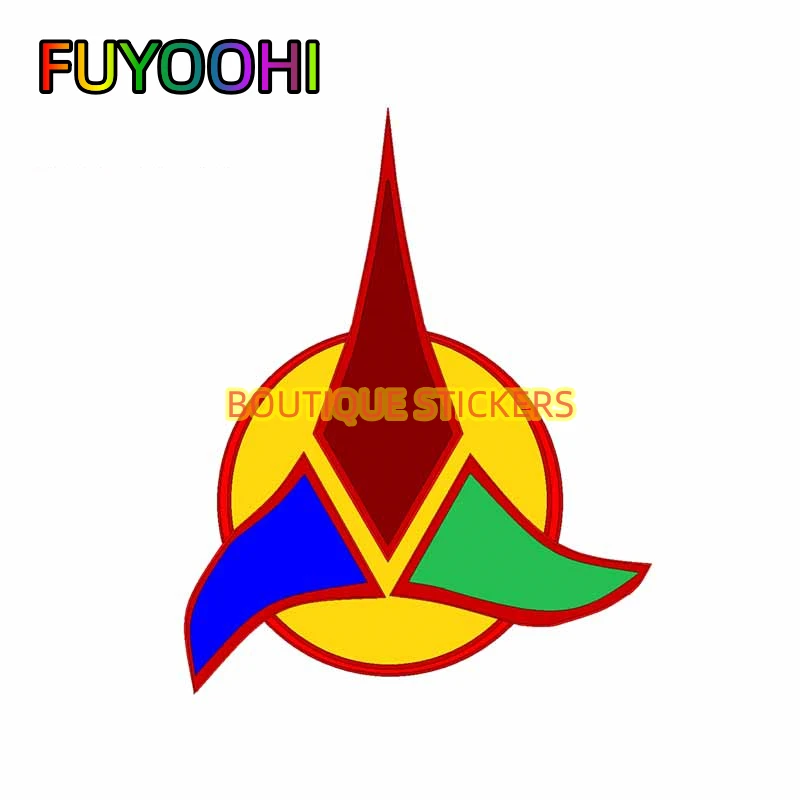 FUYOOHI Boutique Decals Exterior Accessories Star Trek Motorcycle Auto Car Bumper Window Decal Sticker Suitable for SUV Vehicle view 3