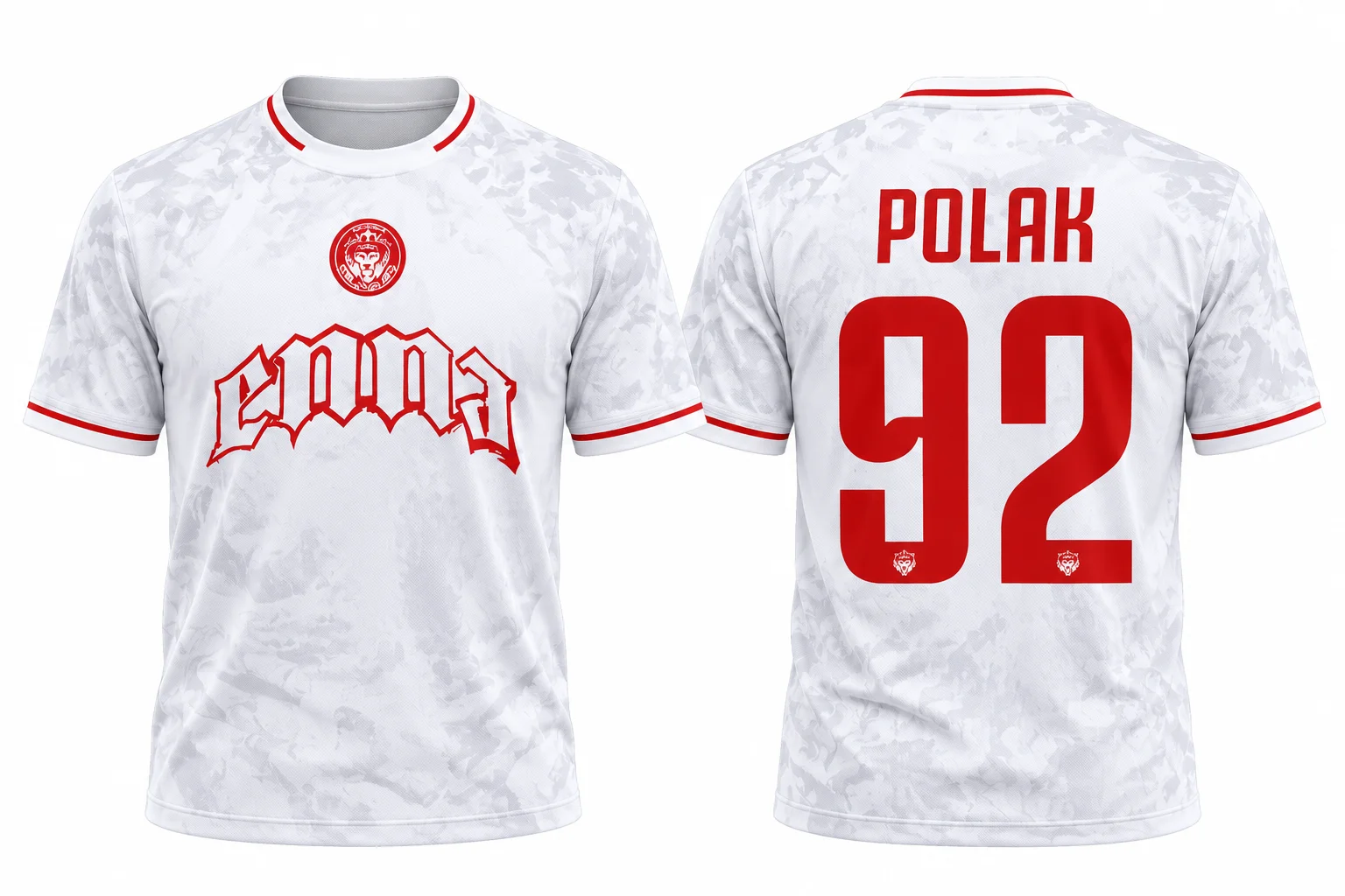 92 Polak Inspired Jersey, Family Matching Unisex Short Sleeve T-shirt, 3D Print Tee, Fan Gift for Music & Football Lovers