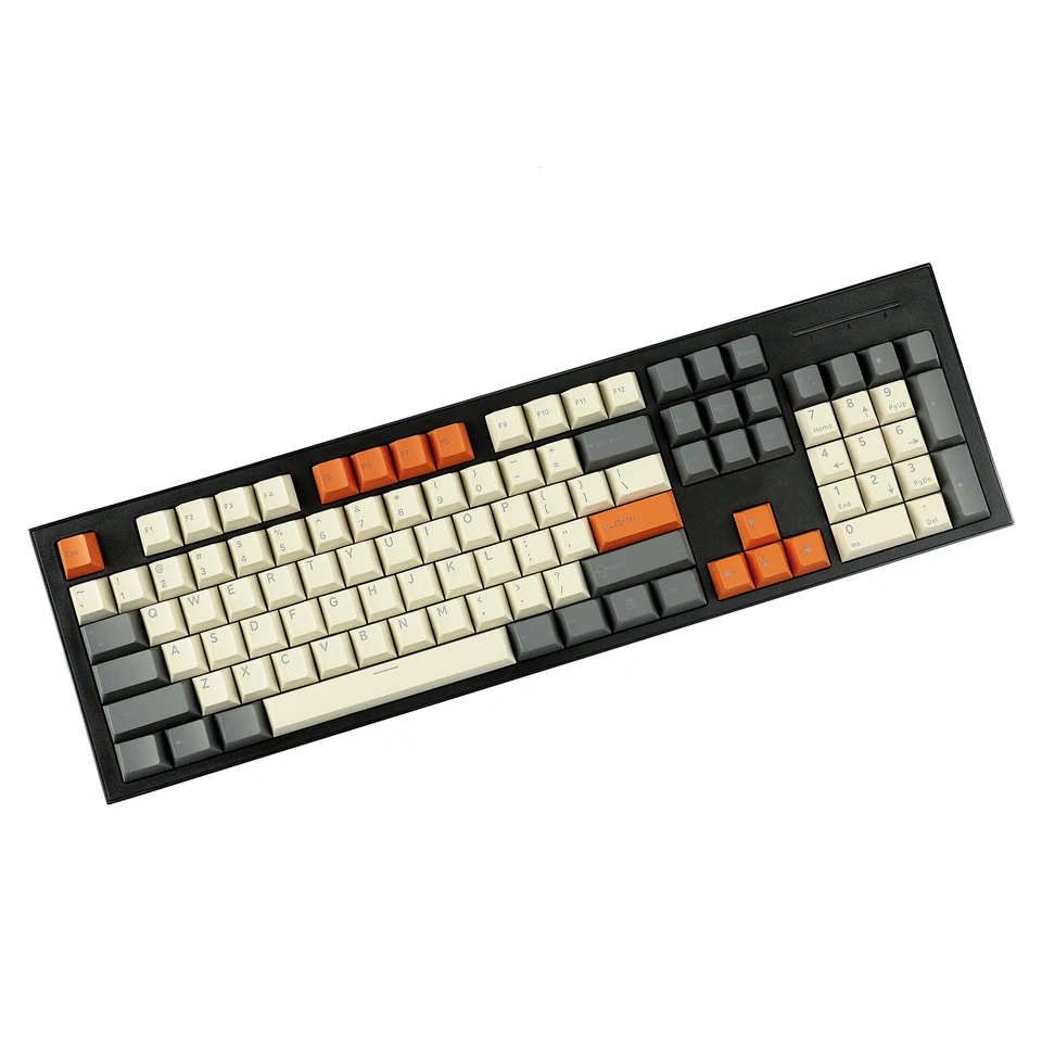 YMDK 147 Keys Carbon Cherry Profile Backlit PBT Doubleshot Keycaps