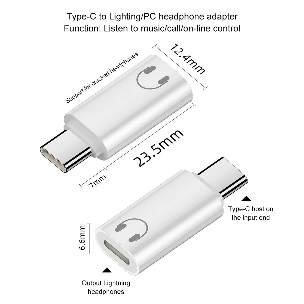 Pour IOS femelle à Type C adaptateur mâle type-c vers connecteur IOS convertisseur adaptateur de connecteur pour iPhone 15/16 accessoires