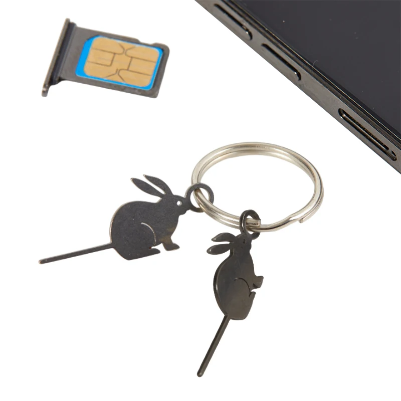 2Pcs/Set Universal Sim Card Tray Ejector Eject Pin Key Removal Tool for Smartphone Sim Card Tray Phone Accessories