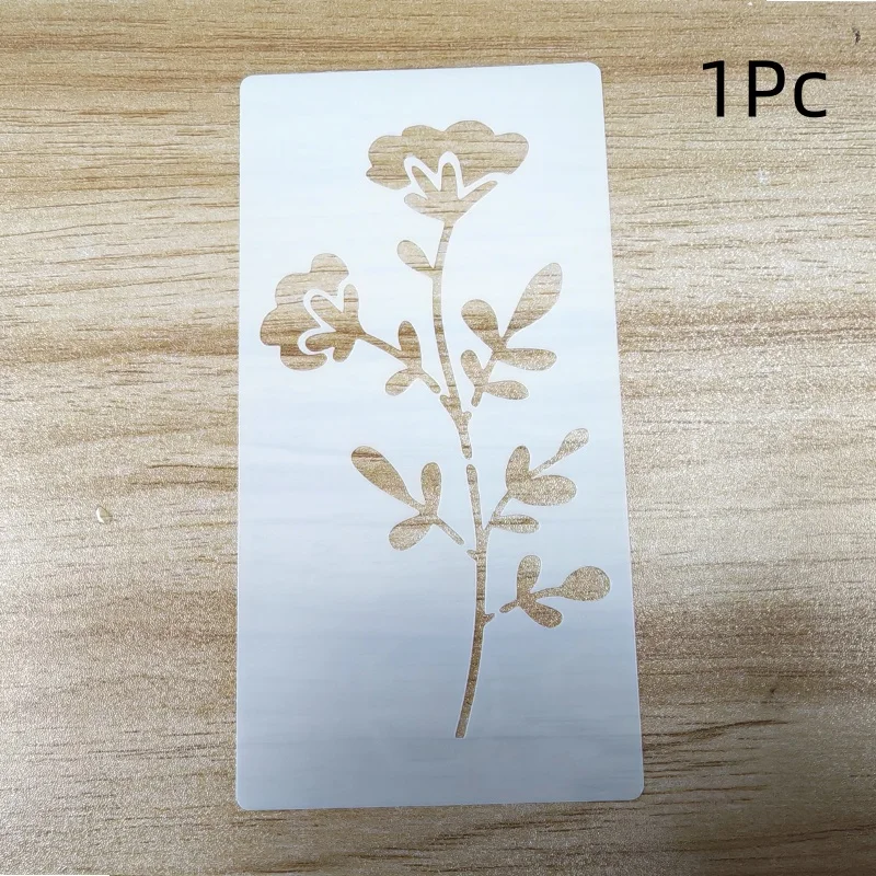 18 Pcs Flower Leaf Stencils, Reusable Painting Templates