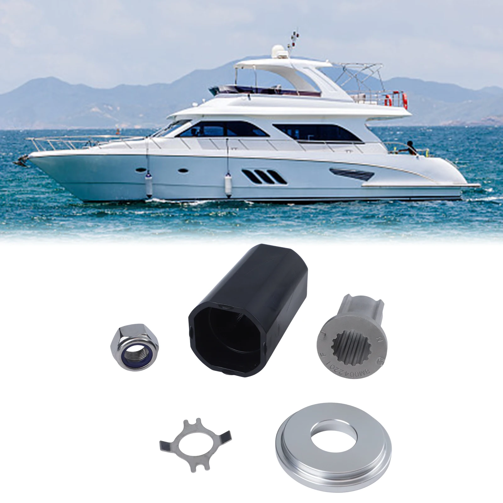 

Hub Kit As Shown In The Figure Outboard Propeller Hub Robust Material Construction Seamless Installation For Mariner
