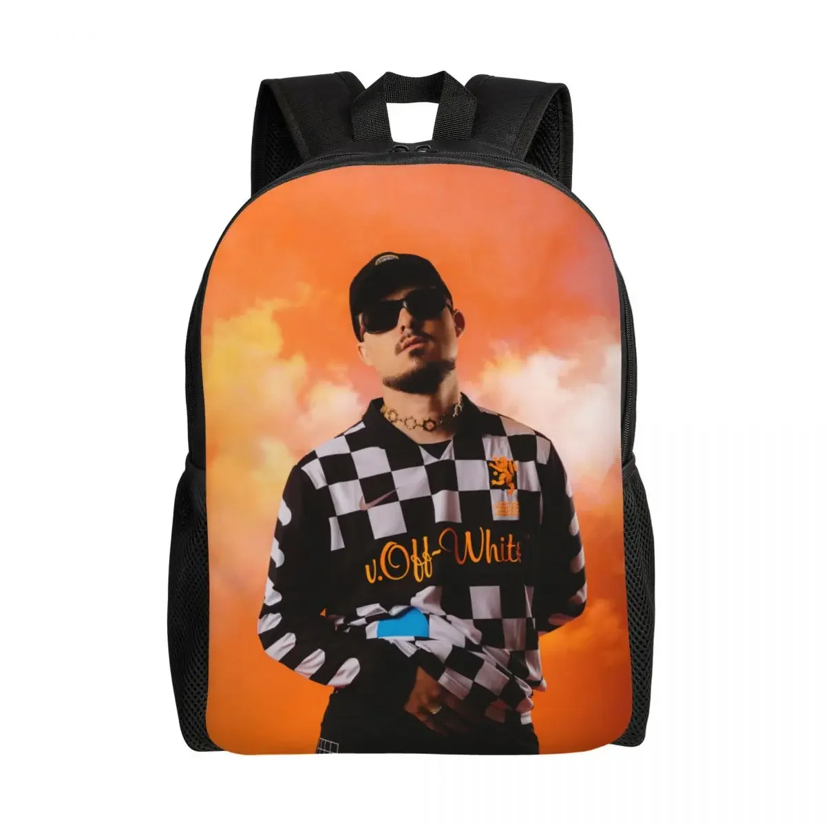 

Индивидуальный рюкзак испанского рэпера Rock Dellafuente для женщин и мужчин, повседневная сумка для книг для колледжа, школьные сумки