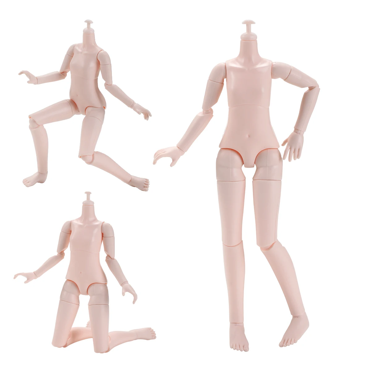 

32cm Multi-Joints Movable Supermodel Doll OB Head + Body Accessories 1/6 Female Figure Realistic Glass Eyes Fashion Dress Up Toy