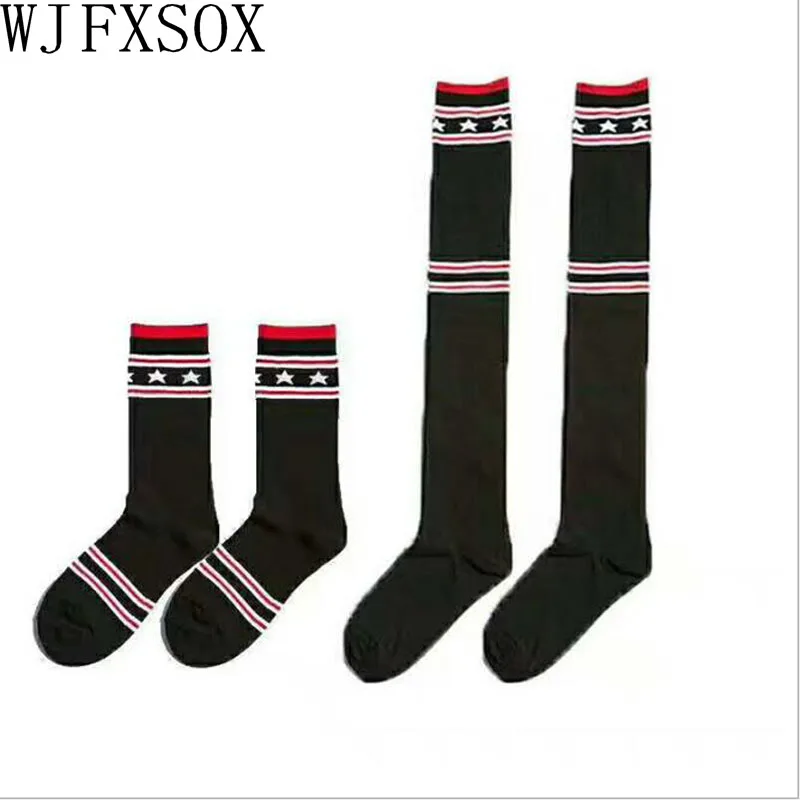 

2023 new Women Thicken Warm Fuzzy Ladies Socks Letter Print Oversize Knee Socks Women Autumn Winter Cotton Warm Socks