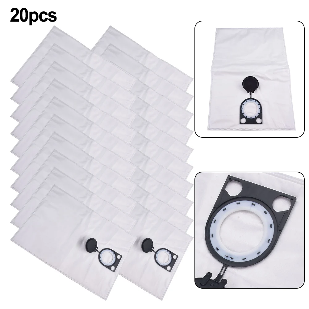 

20pcs Non-woven Bags For Bosch GAS 15 PS GAS 20 L SFC Robot Vacuum Cleaner Dust Collection Accessories