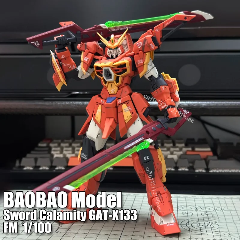 

BAOBAO Model Sword Calamity GAT-X133 FM 1/100 FULL MECHANICS Assembly Model Kit Toys Action Figures Robot Gifts