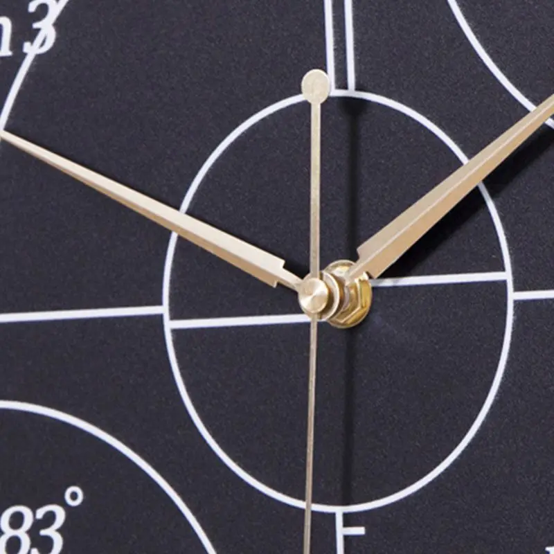 Math Clock Unique Wall Clock Modern Design Novelty Maths Equation Clock