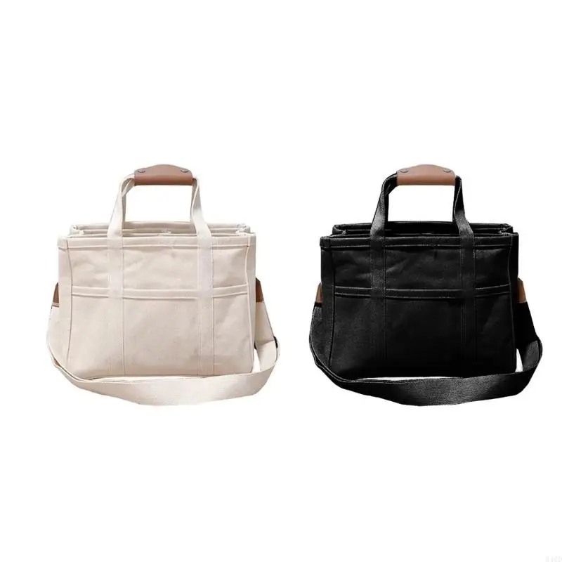 

340D Multi Pocket Tote Bag with Large Capacity Shoulder Bag Suitable for Office Shopping and Excursions