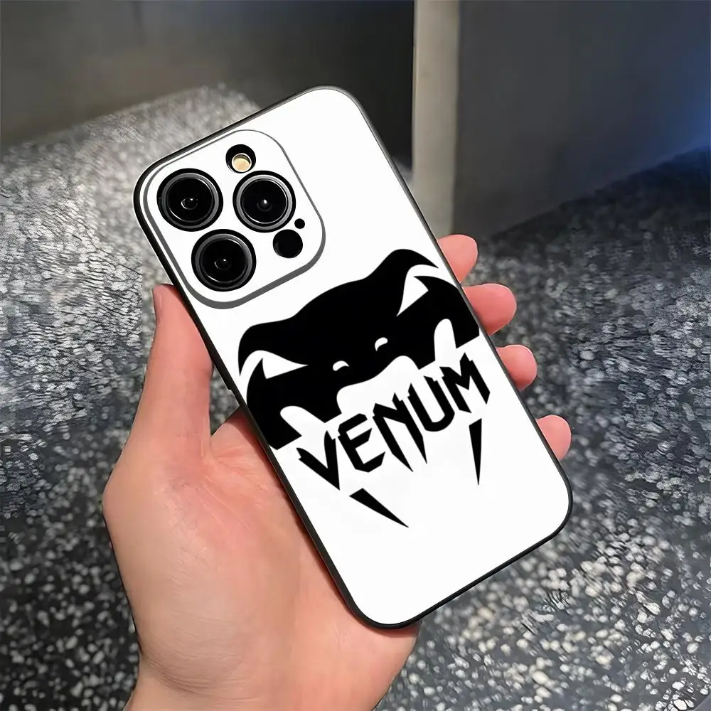 V-venumS Phone Case for 15 Pro Max iphone 14 Pro Max 12 15 Plus 13 Pro 11 Xr X Xs 8 7 Plus Silicone Back Cover