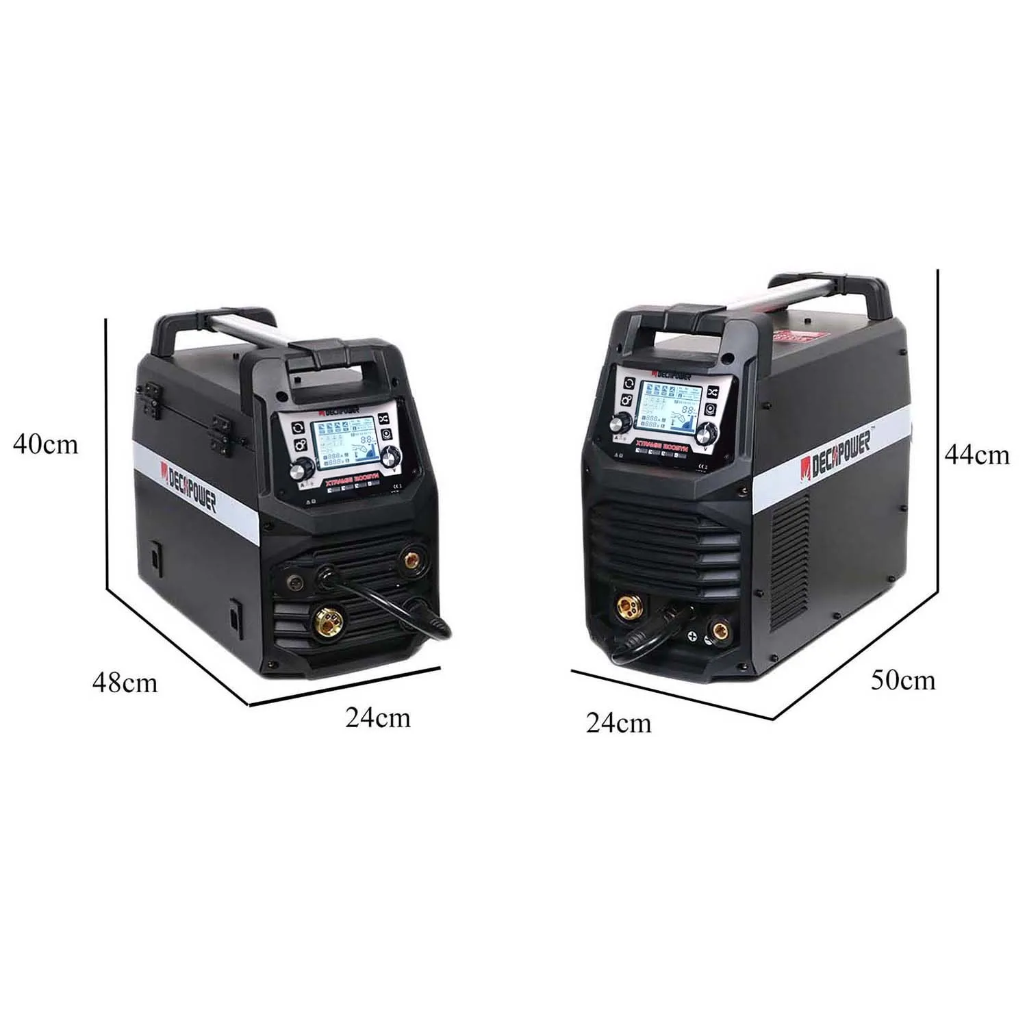 Decapower XTRAMIG Multi Progress Arc Inverter Gas No Gas 4 In 1 MMA MAG TIG MIG Welders Semi-automatic Welding Machine