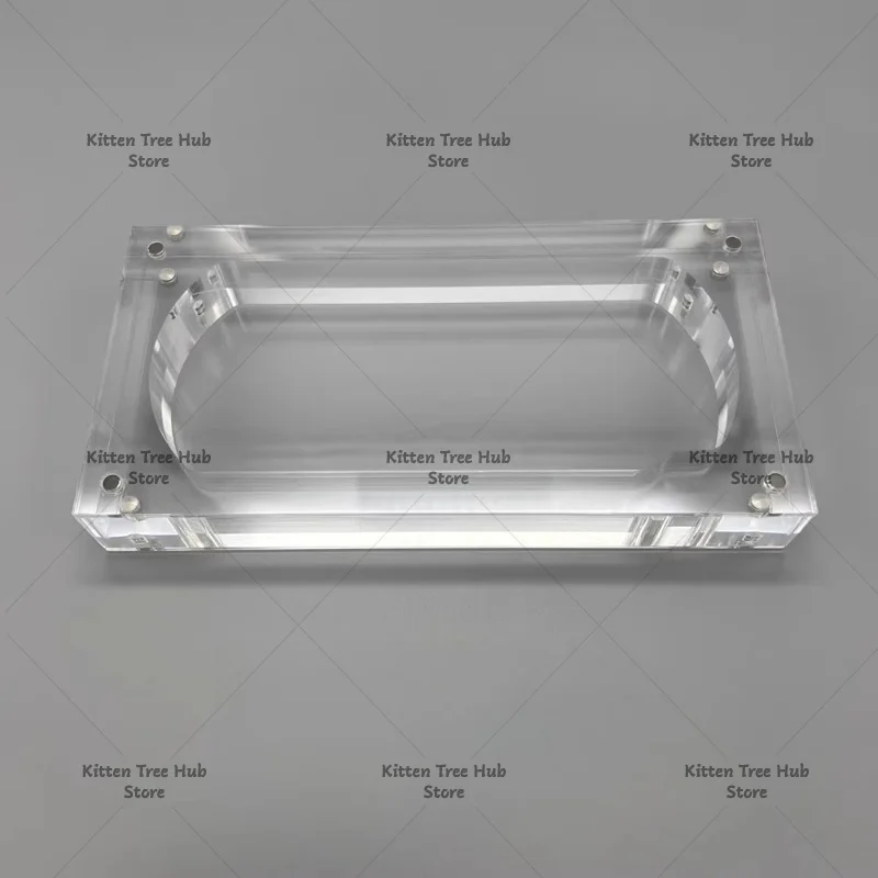PSP2000 PSP3000 Handheld Console Acrylic Display Case Magnetic Cover High Transparency Acrylic