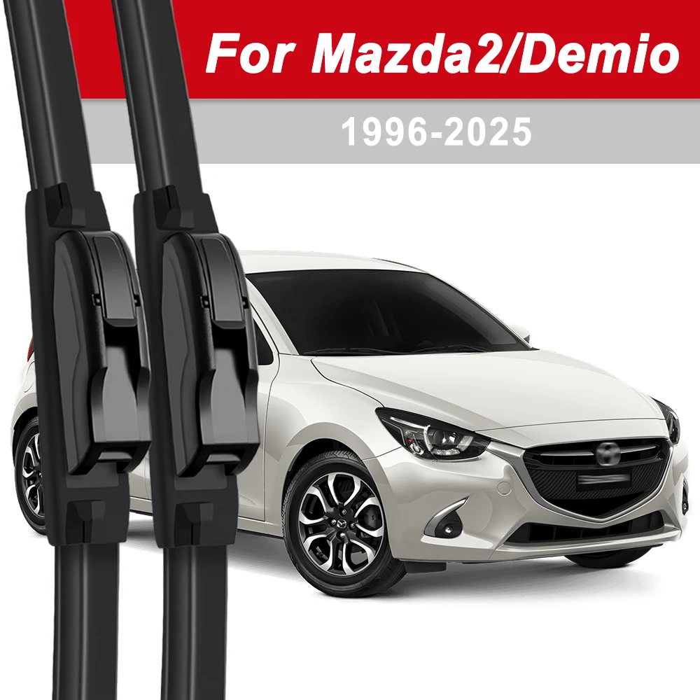 

Windshield Wiper Blade For Mazda Mazda2 Demio 1996-2025 Car Wiper Refill 2PCS Car Windshield Accessories 2003 2008 2012 2018