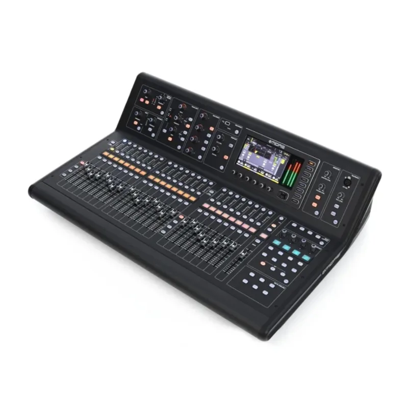 Console digitale live Midas M32 Mixer audio con 32 ingressi e 16 uscite Altoparlanti line array alimentati per uso esterno e interno