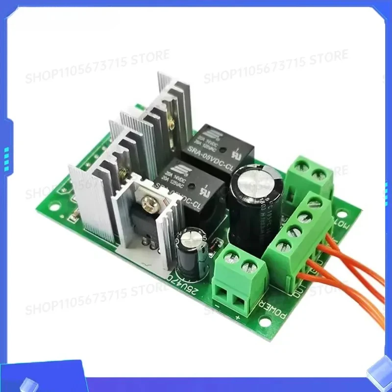 for 10A PWM DC Motor Controller Forward Reverse Linear Actuator Speed Governor Self-Reset 6V 12V 24V Control