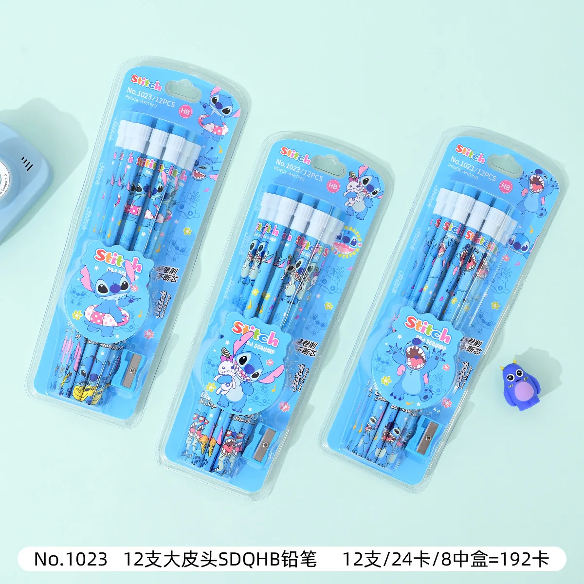 12 ชิ้น สำหรับชุดกล่องเครื่องเขียนดินสอ HB ลายการ์ตูนน่ารัก ซูโทเปีย แบบหมุนได้ เหมาะสำหรับการเขียนและวาดภาพ