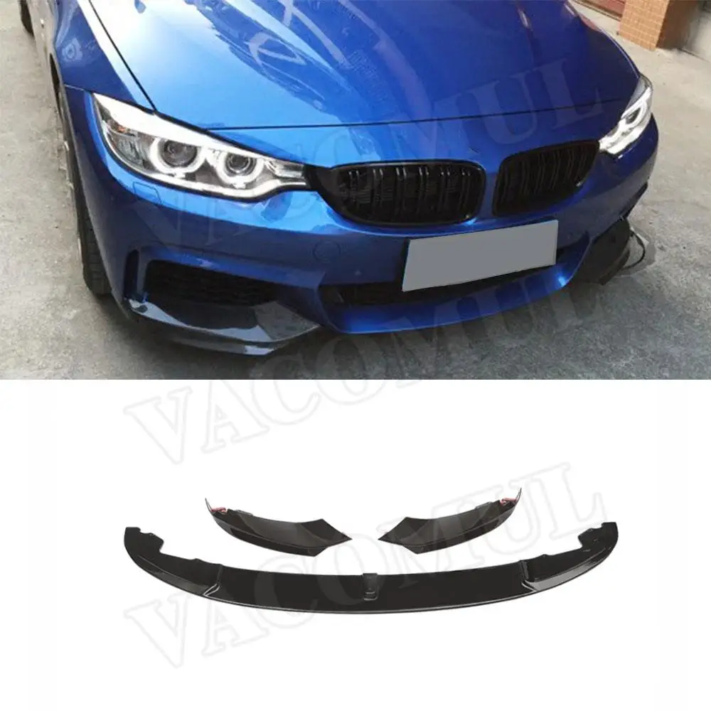

VACOMUL ABS глянцевый передний бампер спойлер для BMW 4 серии F32 F36 M Sport 2014+ передний бампер боковые сплиттеры автомобиля