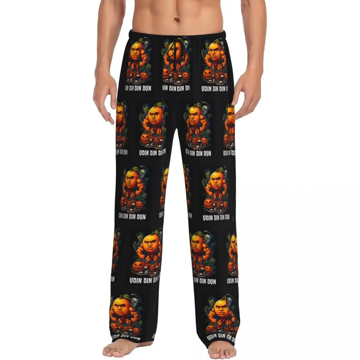 

Custom Men's Italian Brainrot Pajama Pants Print Animals Cartoon Sleep Sleepwear Bottoms with Pockets