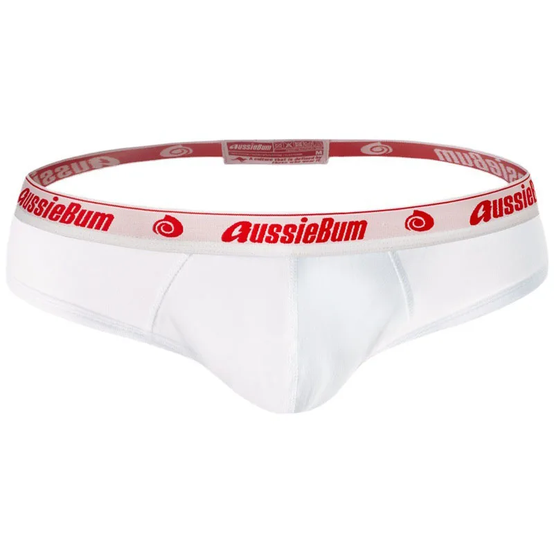 Aussiebum new men\'s briefs U convex jockstrap simple low waist elastic pants cotton comfortable breathable underwear