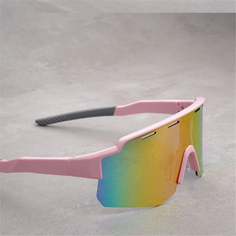 Outdoor cycling glasses, sports hiking windproof goggles, colorful UV resistant sunglasses  Unisex