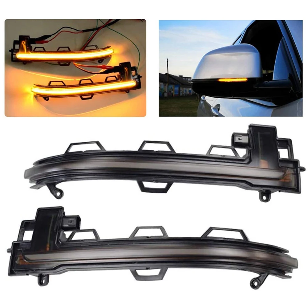 Dynamic Turn Signal Light Side Wing Mirror Indicator Rearview Mirror Lamp For-BMW X3 X4 X5 X6 X7 G01 G02 G05 2018-2020